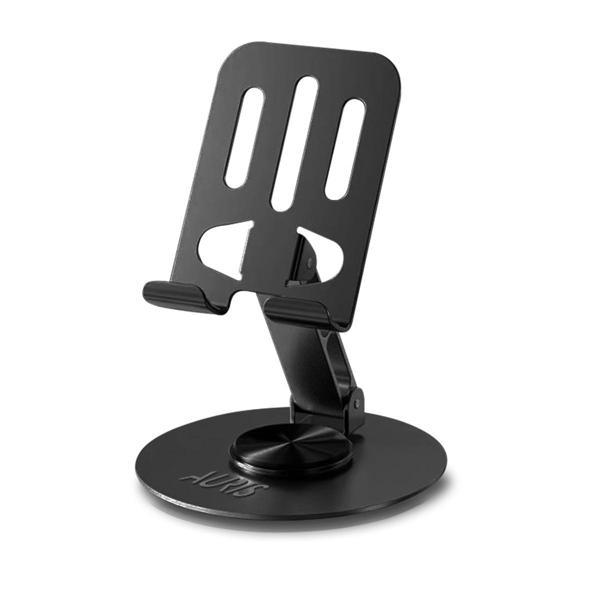 Auris H18 Metal 360 Döner Katlanır Masaüstü Telefon ve Tablet Standı - Image 1