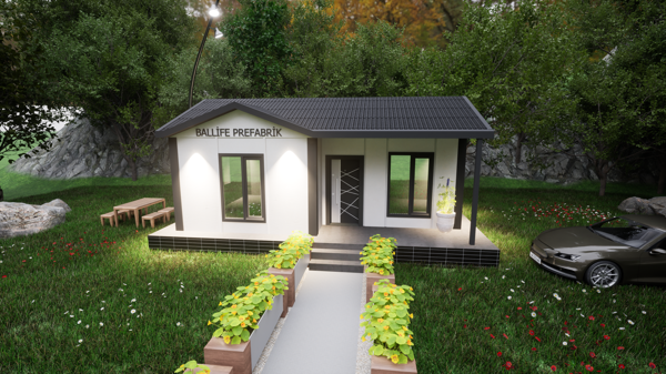 BALLİFEPREFABRİK 40 M2 STANDART PREFABRİK KONUT - Image 1