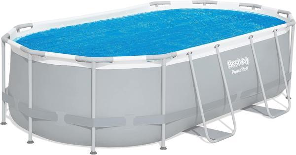 Bestway Flowclear Polietilen Solar Branda, Mavi, 394 X 210 Cm - Image 1