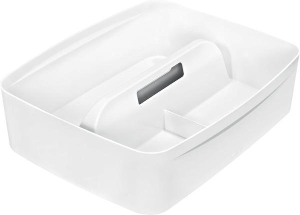 Leitz Mybox Kulplu Geniş Düzenleme Aparatı, Plastik, Beyaz, 53220001 - Image 1