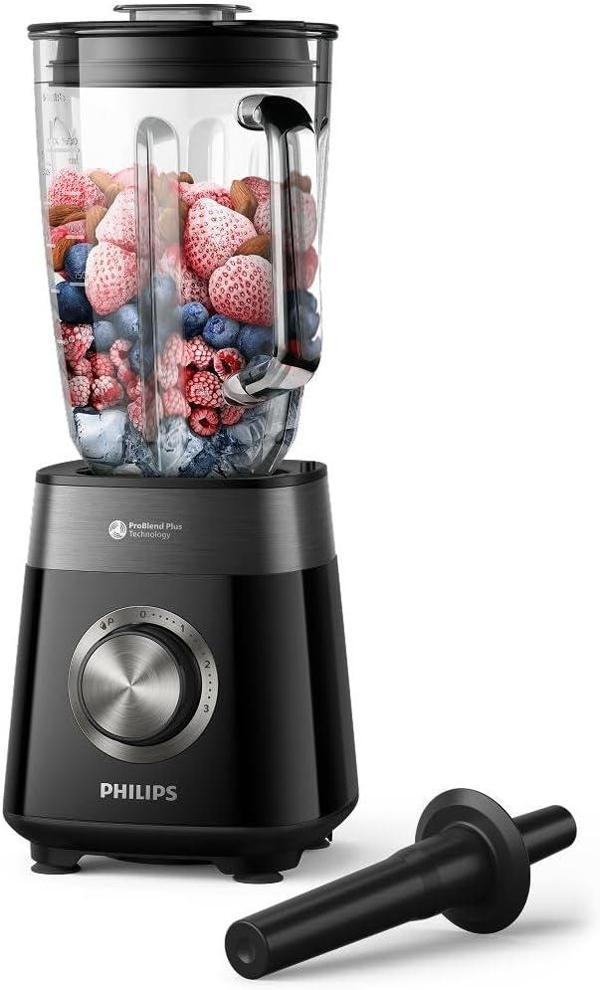 Philips 5000 Serisi Blender 1200 Watt, Problend Plus Teknolojisi, 2L Kapasiteli Cam Hazne, 3 Hız Ve - Image 1