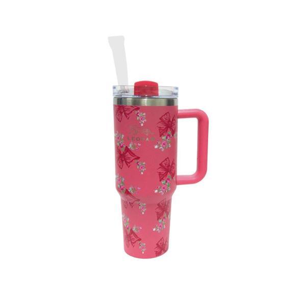 Cooker YK1549 Pipetli 1,2 lt Çelik Bardak Termos Pembe - Image 1