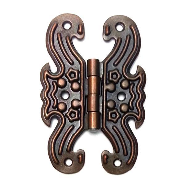 Dekoratif, Sac Kelebek Menteşe - Büyük, Antik, 100 Adet - Image 1