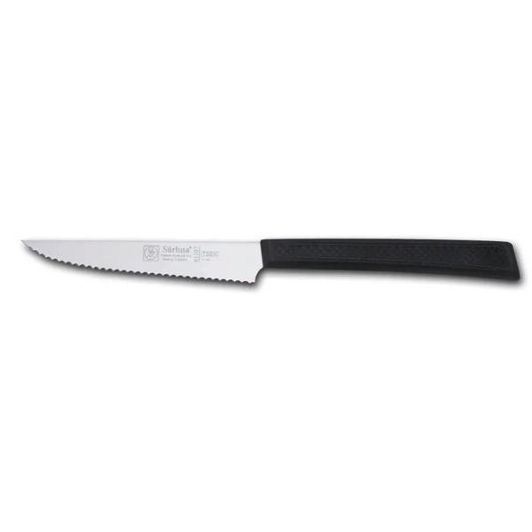 61107 - Sürmene Lazerli Tırtıklı Biftek / Steak Bıçağı 12 Cm - Image 1