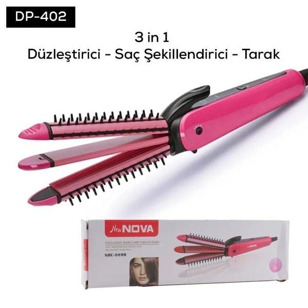 Dempower Kalın Başlıklı Rulo Taraklı Maşa - Image 1