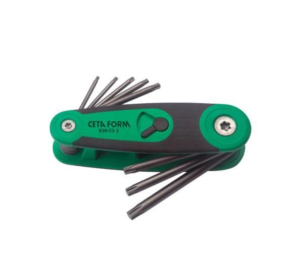 CETA K99-F3 8 Parça Çakı Tipi TORX Anahtar Seti - Image 1
