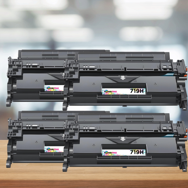Canon 719H / CRG-719H 4'lü Avantaj Paket LBP-6300 / LBP-6310 / LBP-6650 / LBP-6670 / MF-5840 / MF-5880 / MF-5940 / MF-59 - Image 1