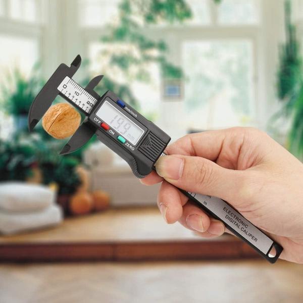 0-100mm Dijital Kumpas Elektronik LCD Ekranlı Hassas Ölçüm Aleti Takı ve DIY İçin - Image 1