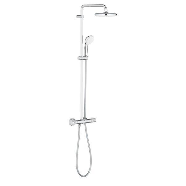 Grohe Bau System 210 Duvara Monte Termostatlı Duş Sistemi - 26699000 - Image 1