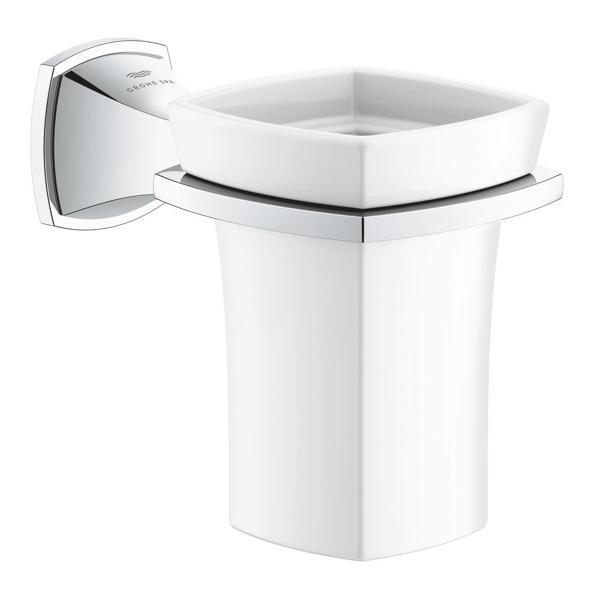 Grohe Grandera Seramik fırçalık ve tutacağı - 40909000 - Image 1