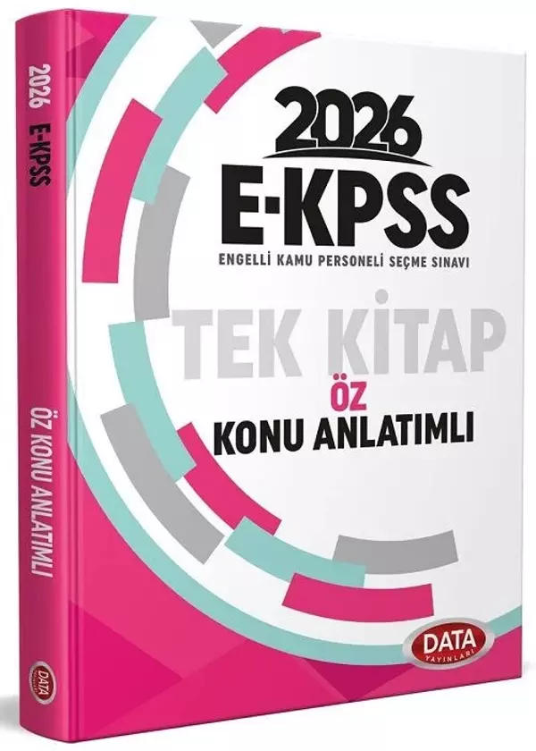Data 2026 EKPSS Öz Konu Anlatımlı Tek Kitap Data Yayınları - Data Yayınları - Image 1