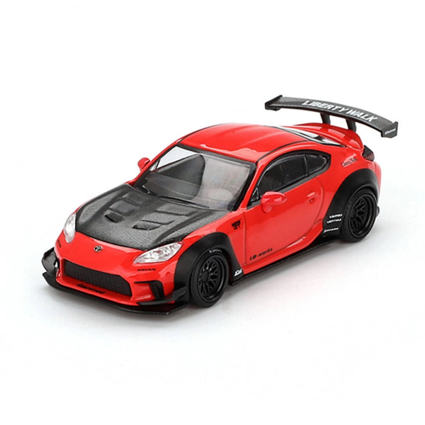 Nessiworld Mini GT 1/64 Toyota GR86 LB?Nation Red - Blister Paket - Image 1