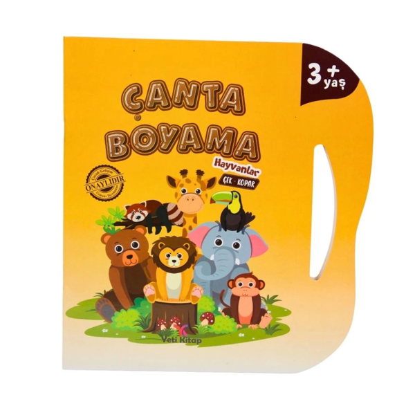 Nessiworld Çanta Kitap Boyama Kitabı Hayvanlar - Image 1