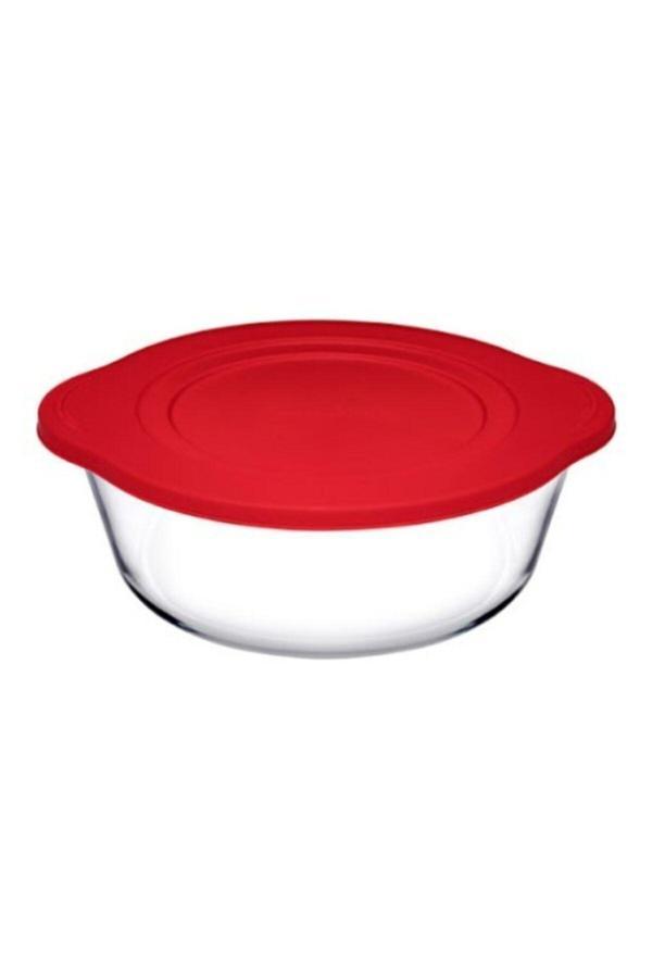 Paşabahçe Borcam Yuvarlak Silikon Kapaklı 59133 840Cc - Image 1