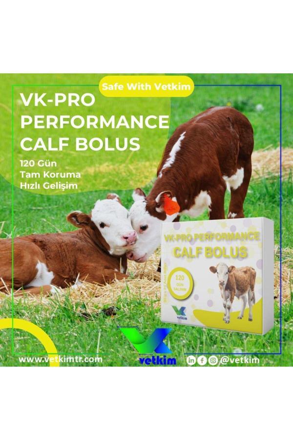 Vetkim Vk-Pro Performance Calf Bolus - 1 Adet 30 Gr - Image 1