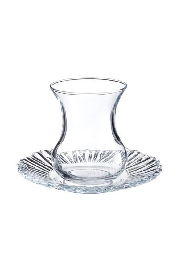Paşabahçe Aurora Çay Seti 6 Kişilik 12 Parça 95961 - Image 1