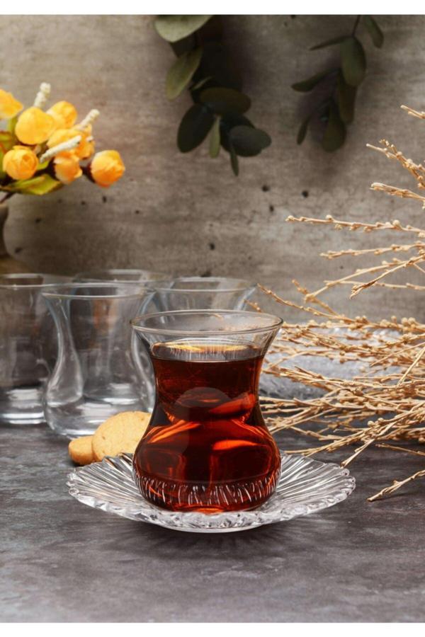 Paşabahçe Paşabahşe Aurora 12 Parça Çay Seti 95961 - Image 1