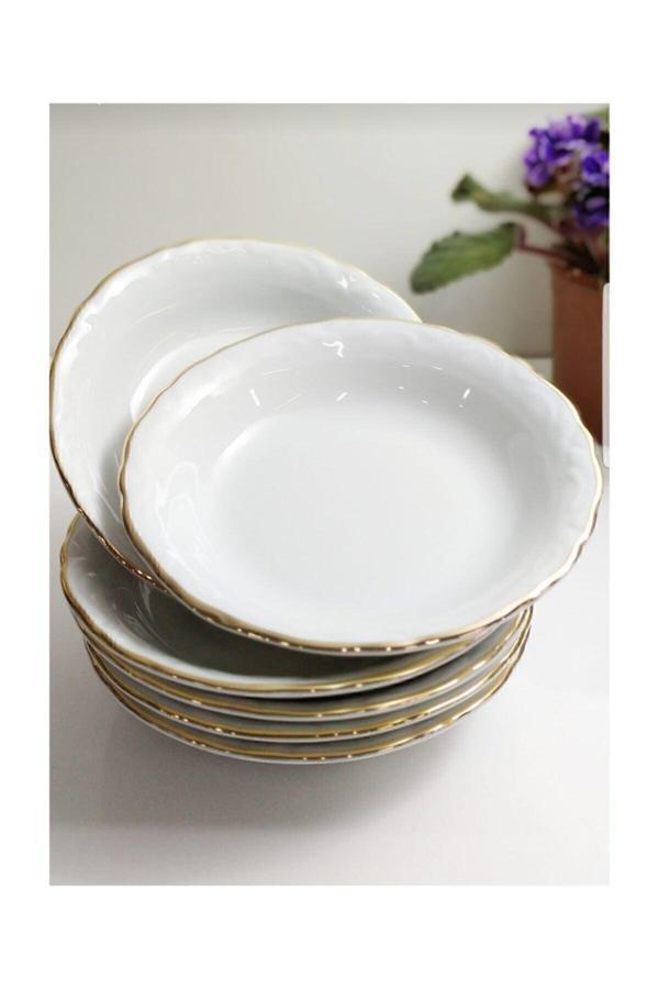 Porland Yaldızlı Çukur Tabak  16Cm 6Li - Image 1