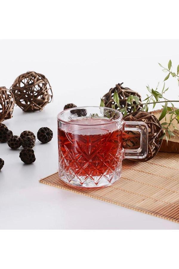 Paşabahçe 2'Li Timeless Kulplu Bardak-Fincan 195Cc 55452 - Image 1