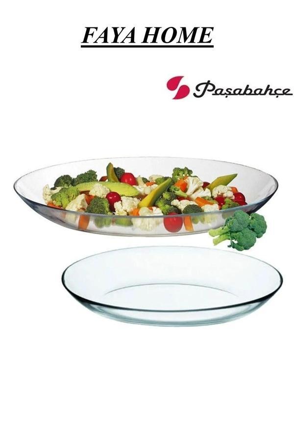 Paşabahçe 10359 Invitation Oval Kayık Tabak Büyük (29X22 Cm) 2 Adet - Image 1
