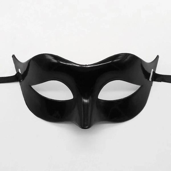 Siyah Renk Masquerade Kostüm Partisi Venedik Balo Maskesi - Image 1