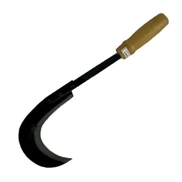 Sürmene Kırmızı Plastik Saplı Orak 43 Cm - Buğday Hasadı - Image 1