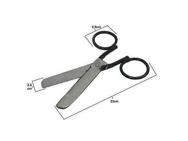 Özel El Yapımı Dövme Lokum Makası 23 Cm - Image 1