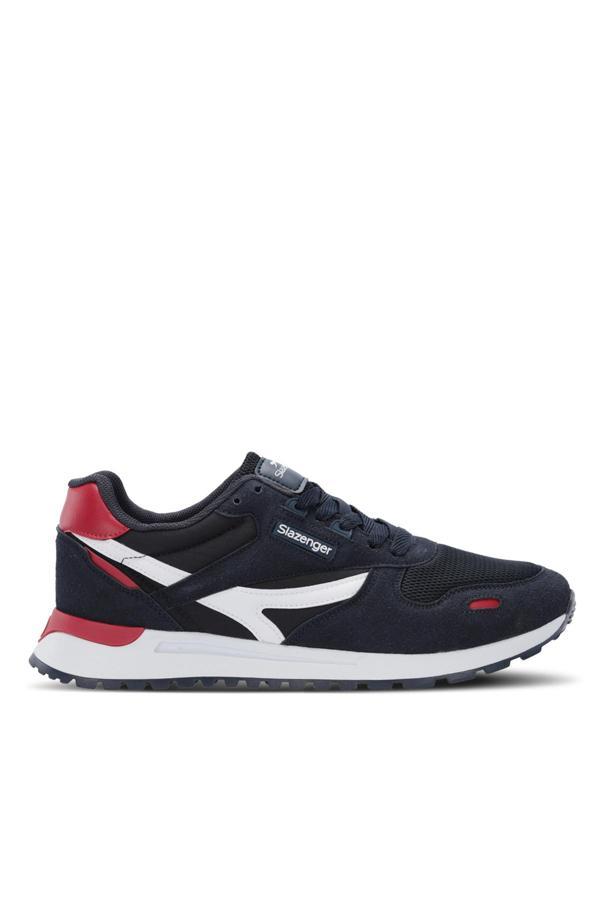 Slazenger OPTIMAX I Erkek  Lacivert / Kırmızı Günlük Spor Ayakkabısı - Image 1