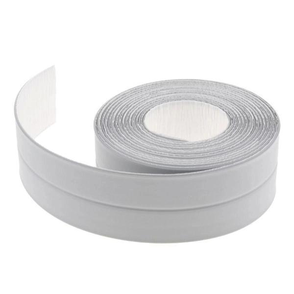 Gri Su Sızdırmaz Bant Lavabo Küvet Kenar Bandı (3.2m) - Image 1
