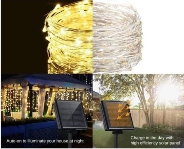 Solar Peri Led 20m 200 Led Gün Işığı - Image 1