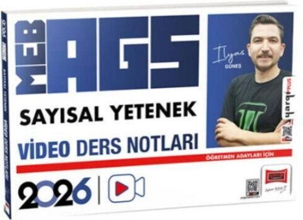 2026 MEB AGS Öğretmen Adayları İçin Sayısal Yetenek Video Ders Notları Yargı Yayınları - Yargı Yayınları - Image 1