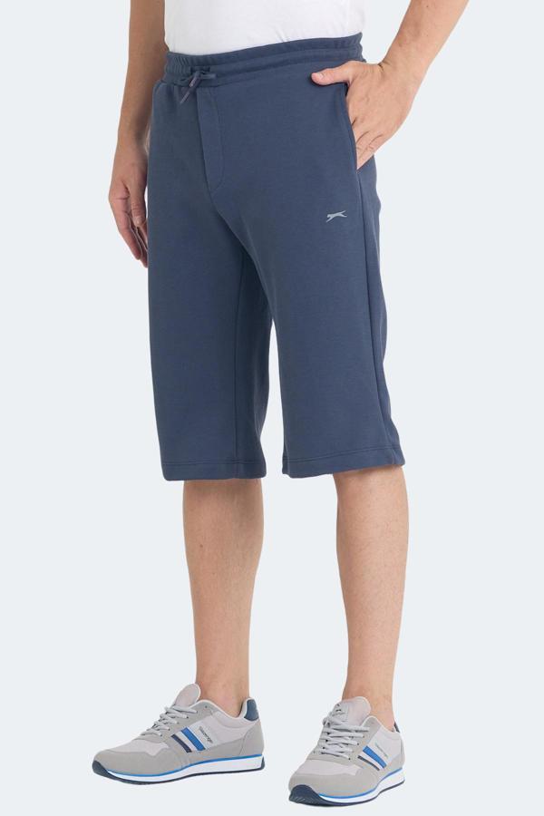 Slazenger VILJA I Erkek Cepli Kapri Koyu Gri Şort - Image 1