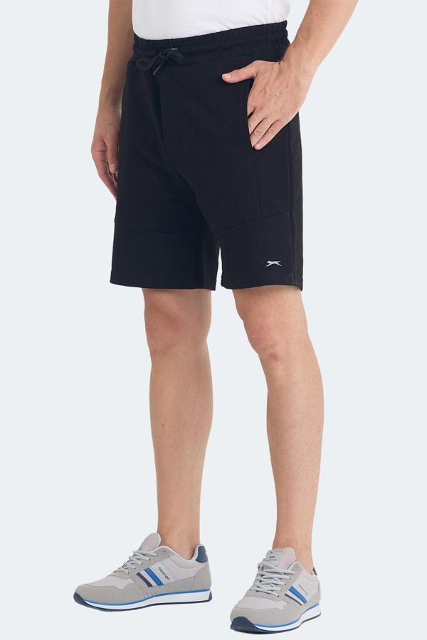 Slazenger VICENTE Erkek Cepli Siyah Şort - Image 1