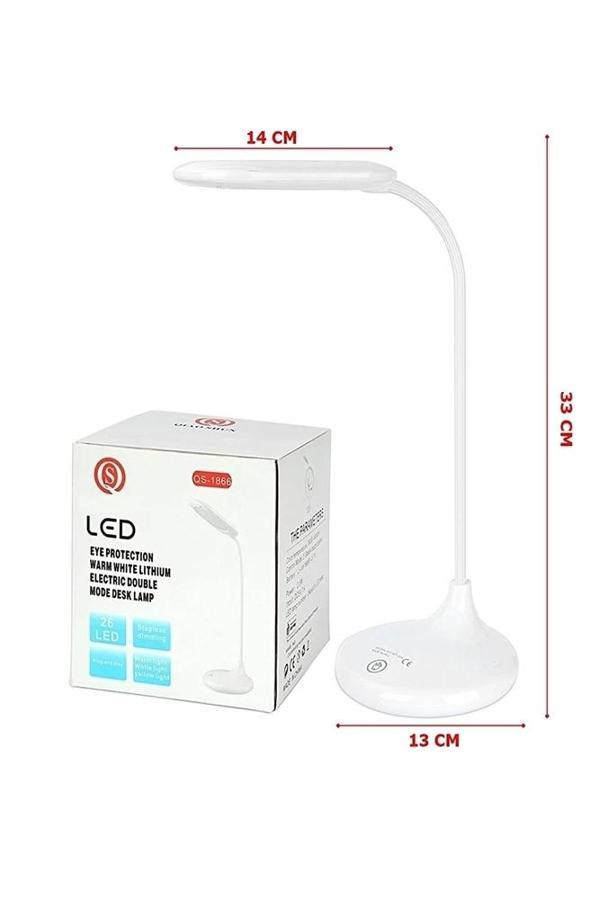 Şarjlı Sarı Ve Beyaz Renk Masa Lambası  Wt-005 - Image 1