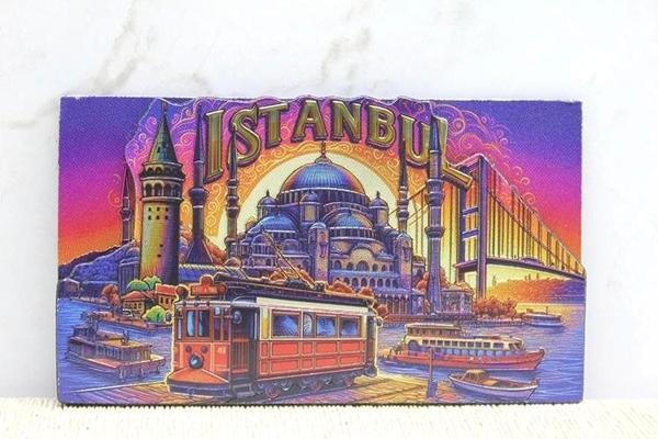 Ahşap İstanbul Temalı Magnet Alk4359 - Image 1