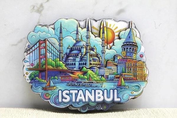Ahşap İstanbul Temalı Magnet Alk4361 - Image 1