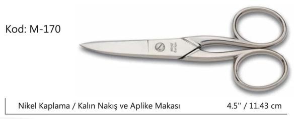 Europe Kalın Nakış Makası Süper Kalite No:4.5 11,43 Cm - Image 1