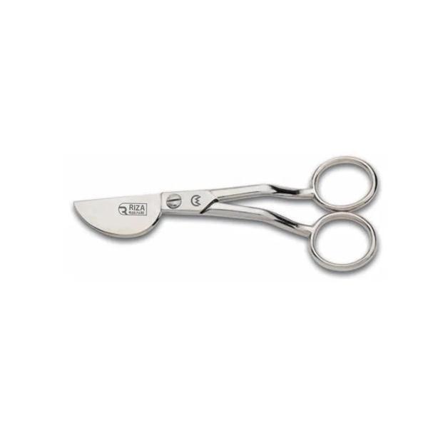 M-213 Dokumacı Ponpon Makası No: 6 İnç / 15,24 Cm - Nikel Kaplama - Image 1