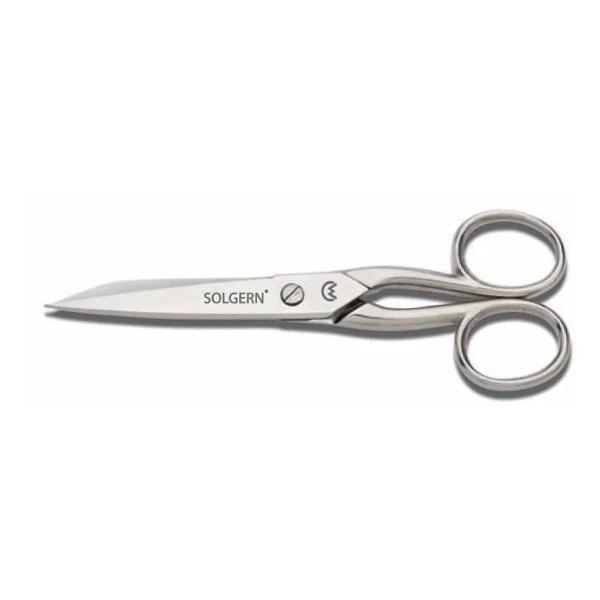 M-218 Sivri Uçlu İplik Temizleme Makası No: 5,5 İnç / 13,97 Cm - Nikel Kaplama - Image 1