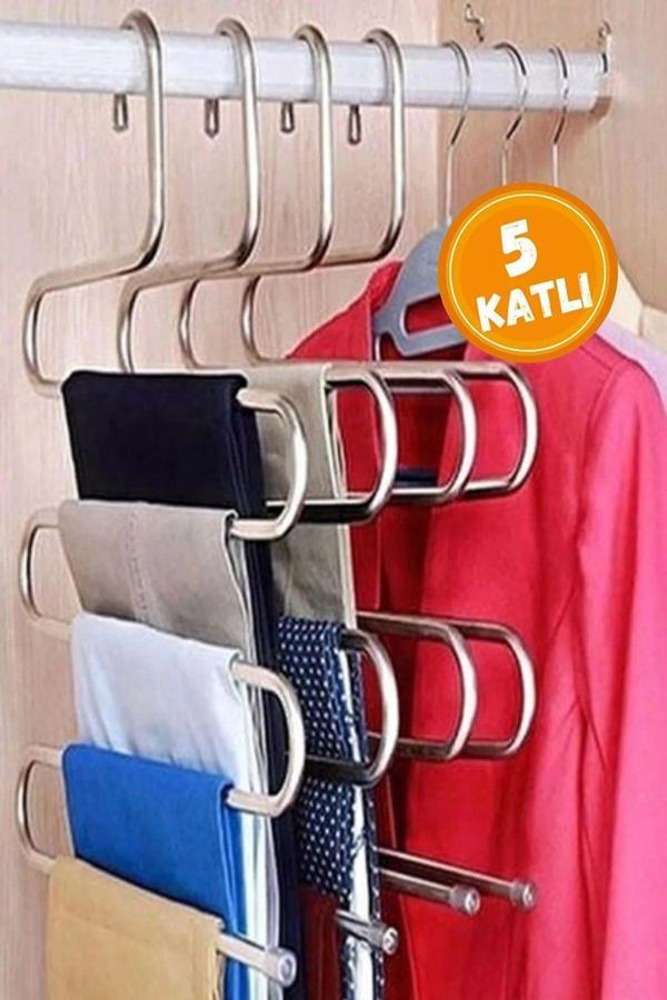 Metanova Pantolon Askısı 10 Adet - Image 1