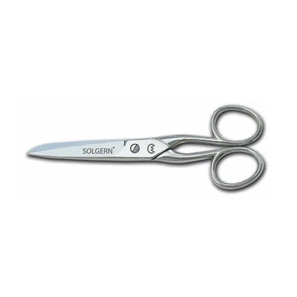 232-5 İplik Ve Kumaş Temizleme Makası No: 5 İnç / 12,70 Cm - Nikel Kaplama - Image 1