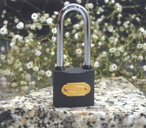 Gri Döküm Uzun Kancalı Asma Kilit 38mm - Image 1