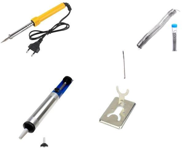 Havya Lehim Set 30 W - 6 Parça Lehim Seti - Image 1