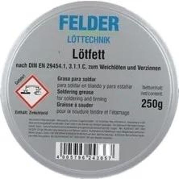 Felder Lötfett Lehim Pastası 250 Gr - Image 1