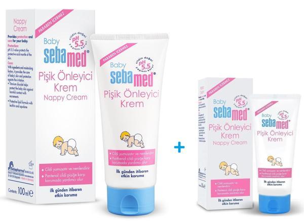 Sebamed Bebek Pişik Önleyici Krem 100ML + 50ML (Toplam 150ML) - Image 1
