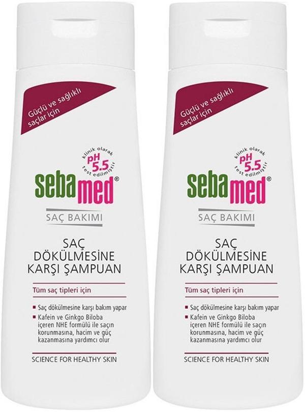 Sebamed Şampuan 200ML Saç Dökülmesine Karşı (Tüm Saç Tipleri için) (2 Li Set) - Image 1