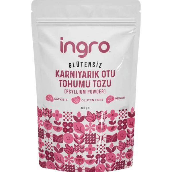 Glutensiz Karnıyarık Otu Tohumu Tozu (Psyllium Powder) 100 g - Image 1