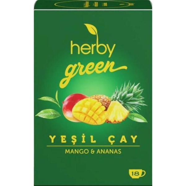 Herby Yeşil Çay Mango ve Ananas - Image 1