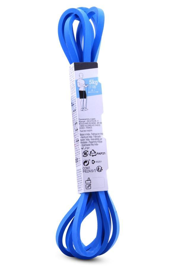Decathlon Mavi Domyos - Direnç Bandı Crosstraining 5 Kg Training Band Direnç Lastiği Hafif (Yumuşak) - Image 1