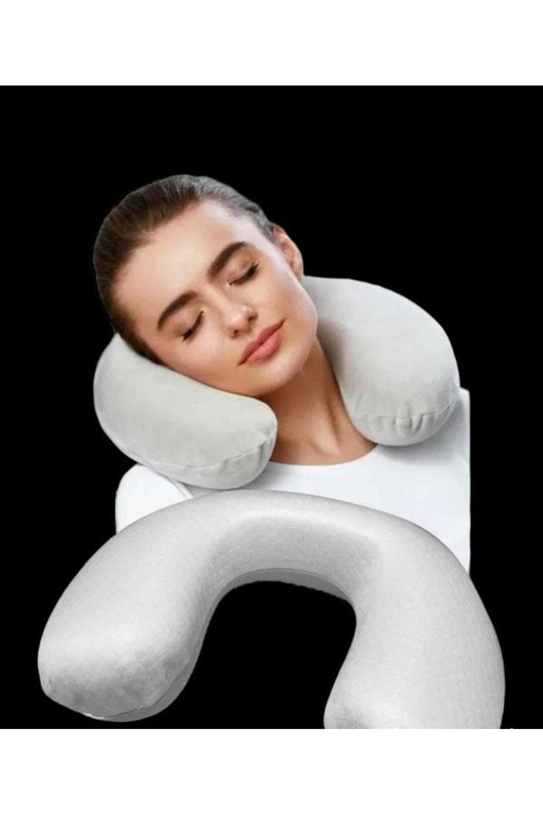 Over Pazar Visco Ortopedik Boyun Yastığı Seyahat Yastığı - Image 1